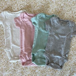 Set of 4 Carter’s Onesies